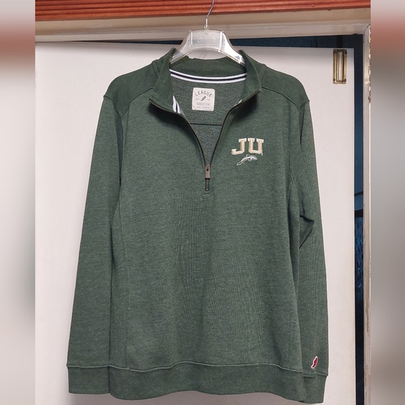 Jacksonville University League Green Men's Sweater Like New - Picture 8 of 8